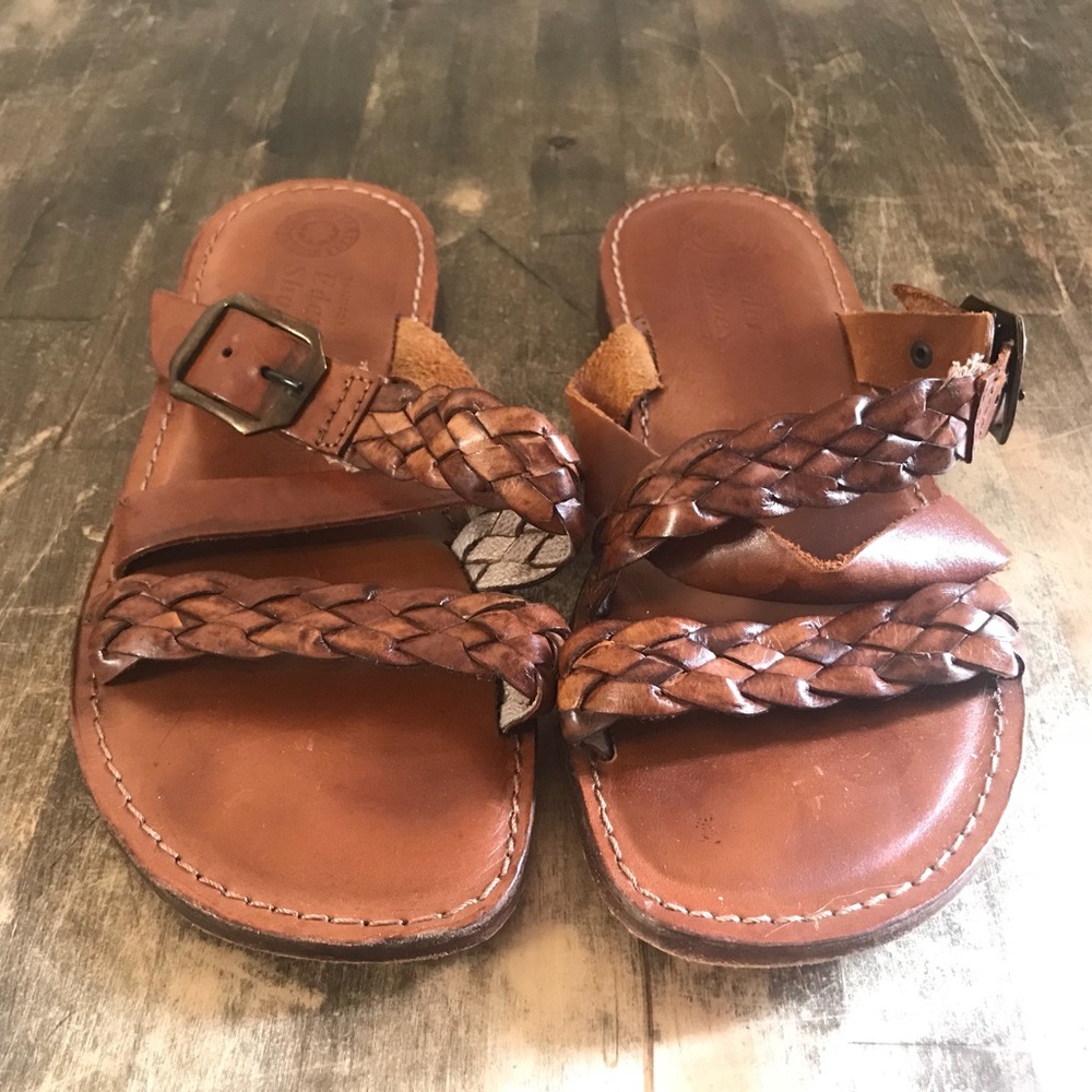 Sandali Eder sandal shoes, made in Italy, leather